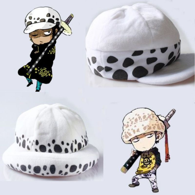 หมวกทราฟาก้าลอว์ 2 แบบ ปีก/ไม่มีปีก จากเรื่องวันพีช (One piece) – โปรปัง