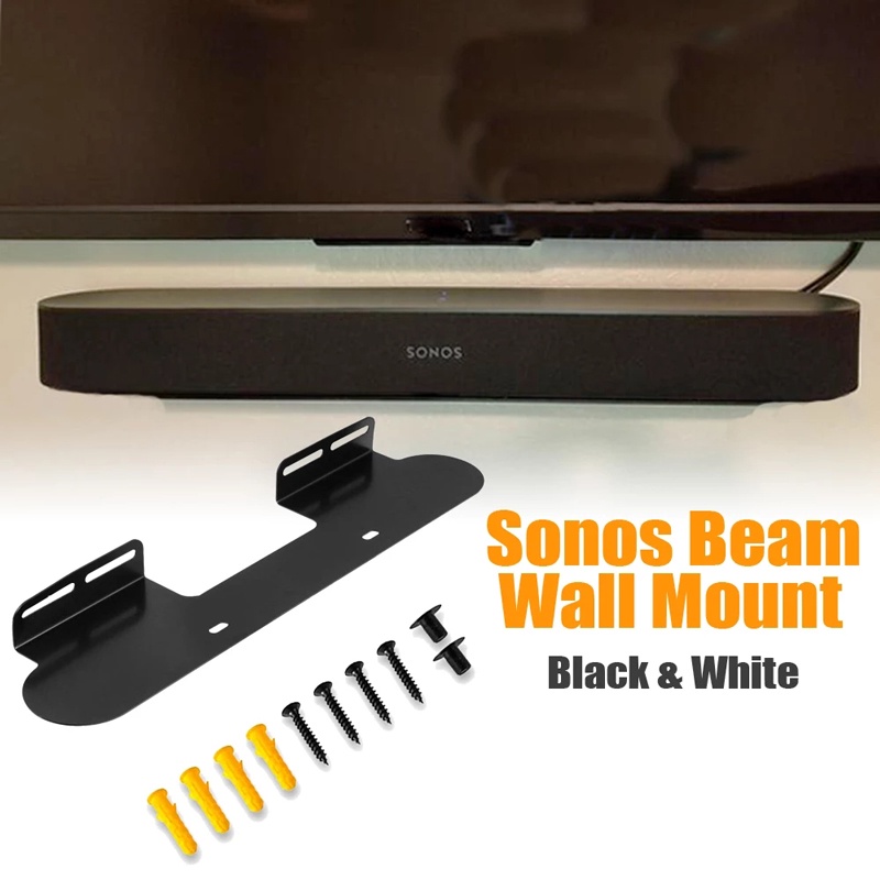 สําหรับ Sonos Beam Soundbar Wall Mount Brackets ใช้งานร่วมกับ Sonos Beam Gen1 & Gen2 Sound Bar โฮมเธ