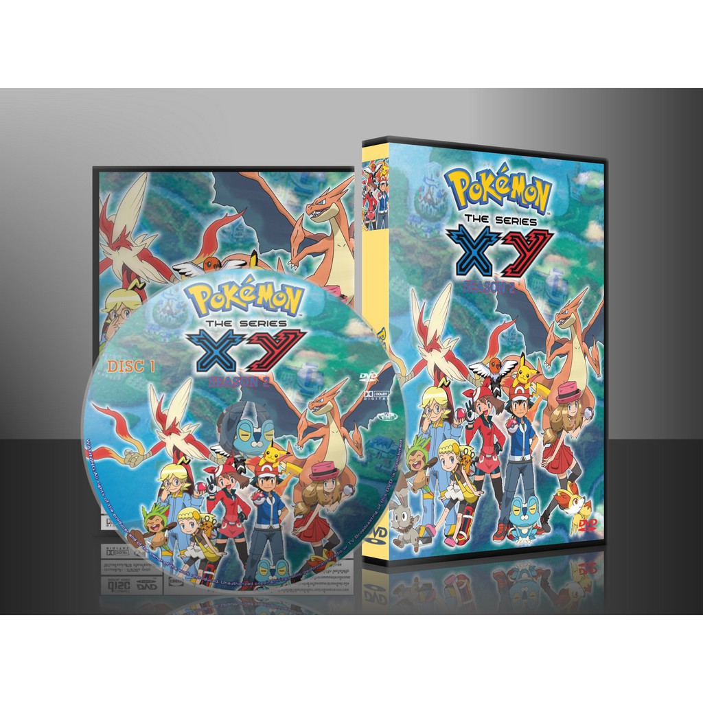 การ์ตูน Pokemon XY Season 2 DVD 4 แผ่น (พากษ์ไทย) ลดเหลือ ฿95