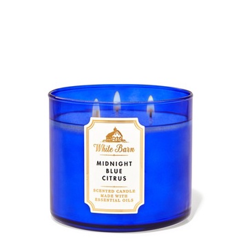 Midnight Blue Citrus | Bath and Body Works | เทียนหอม ของแท้ 100%