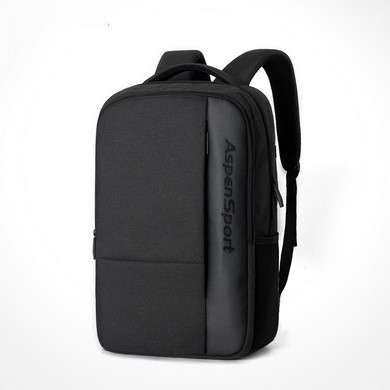 AspenSport Backpack Laptop กระเป๋าสะพายหลัง กระเป๋าโน๊ตบุ๊ค 14-16 นิ้ว กระเป๋าเดินทาง รุ่น AS-B96 สีดำ