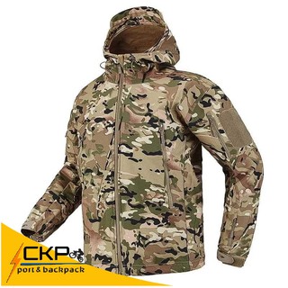 tad gear jacket สีลายพราง multicam ใส่ขี่รถเดินป่า ปีนเขา ครบจบในตัวเดียว