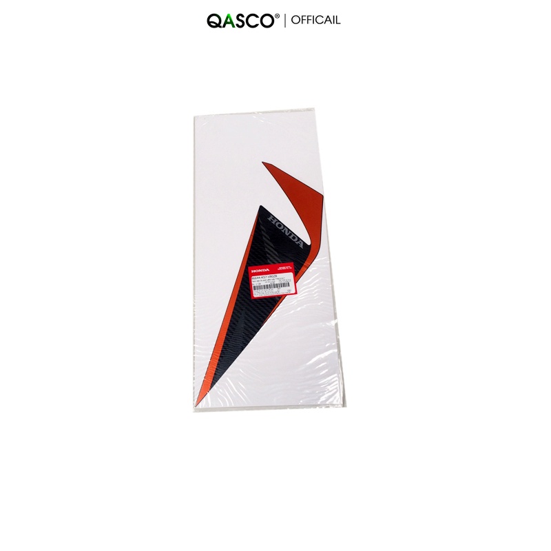 สติ๊กเกอร์ B ปีกแฟริ่งซ้าย HONDA Blade 110 (2015-2016) สี YR322C QA _(7A 5F)