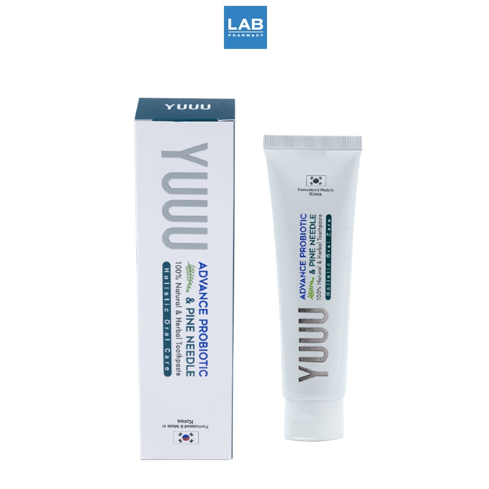 [ ซื้อ 1 แถม 1*] YUUU Toothpaste 120 g. ยู ยาสีฟัน สูตรโปรไบโอติด ช่วยระงับกลิ่นปาก ลดเหลือ ฿240
