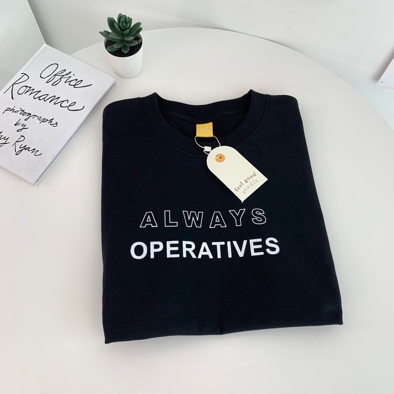 [งานคุณภาพ ไม่มีตำหนิ sale] เสื้อโอเวอร์ไซต์ ผ้าคอตตอน100% [แบบสุ่มลาย] - รูปที่ 4