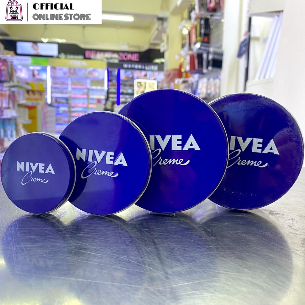 NIVEA นีเวีย ครีมตลับ ครีมบำรุงผิว เข้มข้น 60มล./150มล./250มล.
