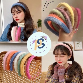 [PS-พร้อมส่ง] ที่คาดผมแฟชั่นขนเฟอ ขนมิ้ง นุ่มนิ่มพาสเทล ฟองน้ำนิ่ม ขนฟูฟ่อง รับประกันเรื่องคุณภาพ ที่คาดผมแฟชั่นราคาส่ง