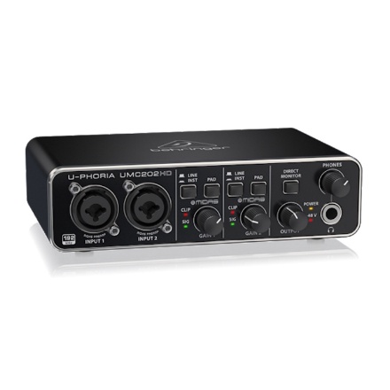 Audio Interface Behringer UMC202HD