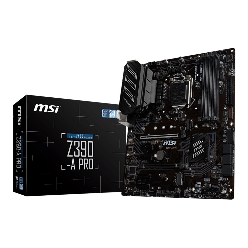 MAINBOARD (เมนบอร์ด) 1151v2 MSI Z390-A PRO ตัวท็อป พร้อมส่ง
