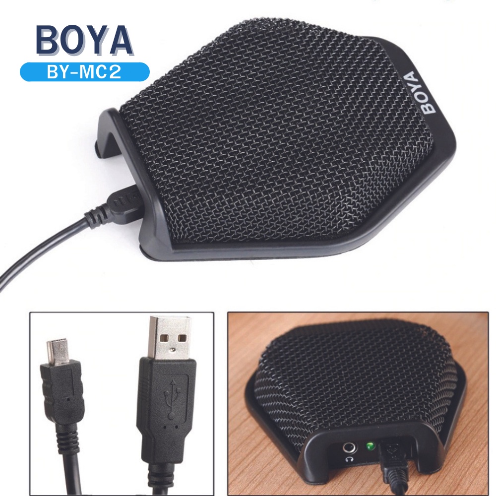Boya BY-MC2 Video Conference Microphone ไมค์สำหรับการประชุมออนไลน์ ...