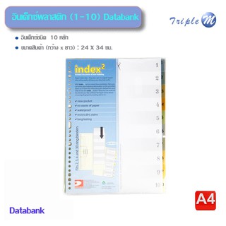 อินเด็กซ์พลาสติก (1-10) Databank VID-10 1-1