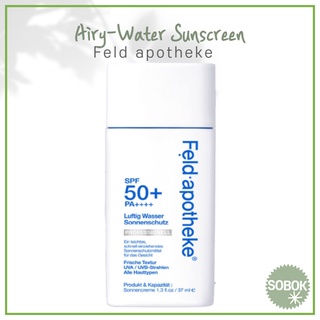 [Feld Apotheke] Airy-Water Sunscreen SPF50+ PA++++ 37ml ครีมกันแดด. สําหรับบํารุงผิวหน้า