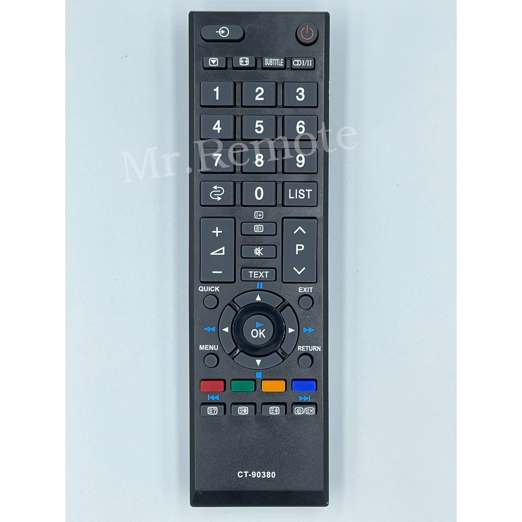 รีโมททีวี Toshiba รุ่น CT-90380