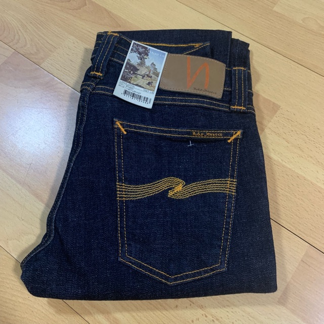 Nudie long john twill rinsed W27 L32 แท้100💯