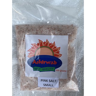 Ashirwad Himalayan Pink Salt (Small) 500g เกลือหิมาลัยสีชมพู (เล็ก)