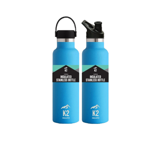 โปรโมชั่น : K2 ขวดน้ำเก็บความร้อนและความเย็นคุณภาพดี Standard 500  600 ml.