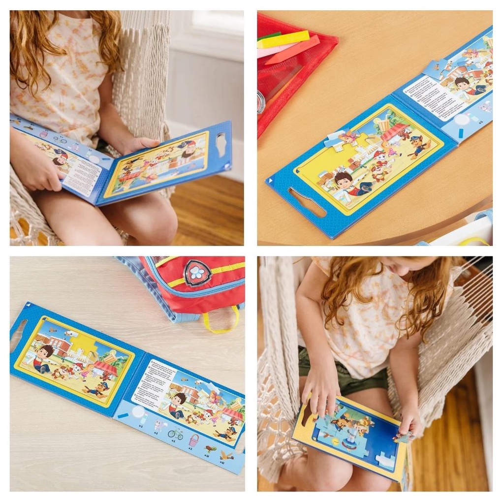 Melissa & Doug بازل مغناطيسي Paw Patrol ‏15 قطعة × 2 — صورة 8