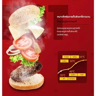 Elementmax ตู้อุ่น ตู้โชว์อุ่นอาหารสำเร็จรูป, ปรับอุณหภูมิได้ เก็บรักษาความร้อนได้ยาวนาน ขนาดเล็ก เชิงพาณิชย์ EP30