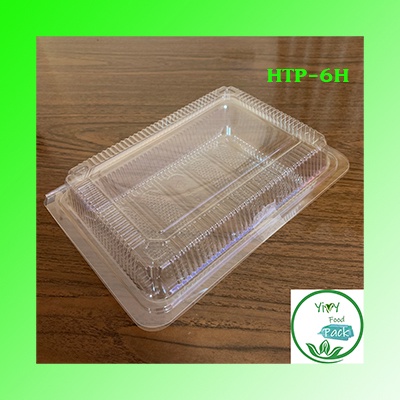 🔥H TP-6H ,TL-6HS, TL-6H,TL-6H C(ล็อคได้)🔥กล่องพลาสติกใส OPS สำหรับใส่อาหาร กล่องข้าว กล่องเบเกอรี่ b