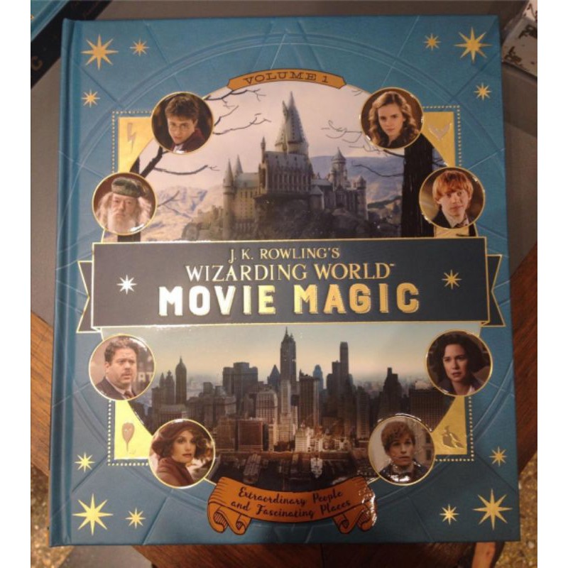 harry potter wizarding world movie magic book หนังสือเบื้องหลังแฮร์รี่พอตเตอร์+fantastic beasts เล่ม 1 เนื้อหาภาษาอังกฤษ