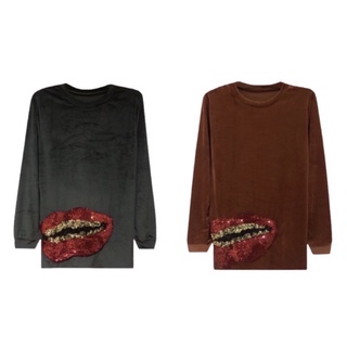 เสื้อกำมะหยี่ แขนยาว