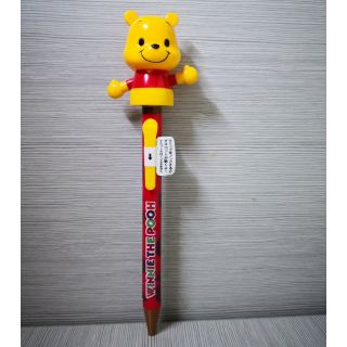 ปากกาลูกลื่นสีดำหัวโตขยับได้ Disney ลาย Winnie The Pooh (สินค้าลิขสิทธิ์แท้ญี่ปุ่น)