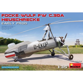 โมเดลประกอบ MiniArt 1/35 MI41012 FOCKE - WULF FW C.30A HEUSCHECKE