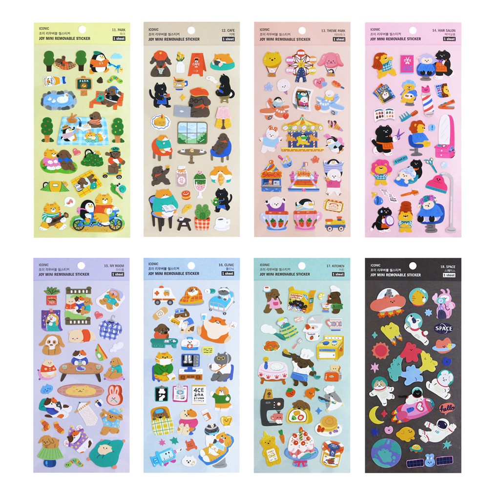 Joy mini removable sticker สติ๊กเกอร์
