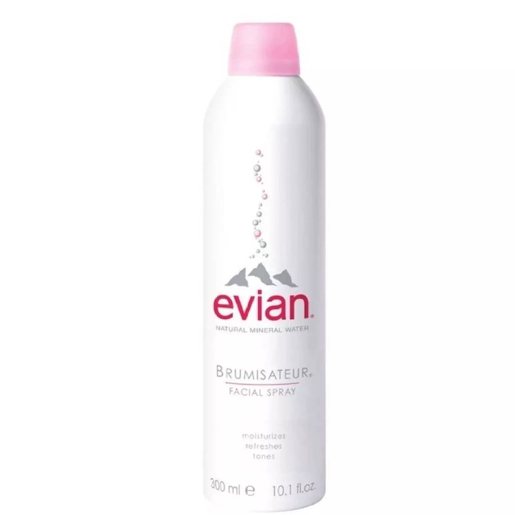 Evian สเปรย์น้ำแร่เอเวียง (Evian facial spray) ขวดใหญ่ 300ml.