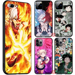 เคสนิ่ม ลาย My Hero Academia IS43 สําหรับ iPhone 5 5S 6 6S 7 8 11 Pro Max Plus SE XR