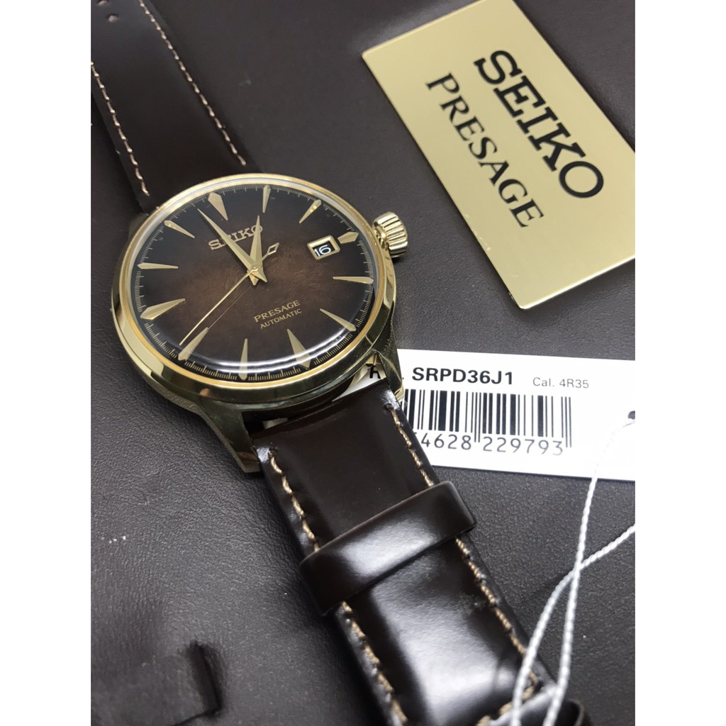 นาฬิกา SEIKO Presage Cocktail Automatic Limited Edition SRPD36J