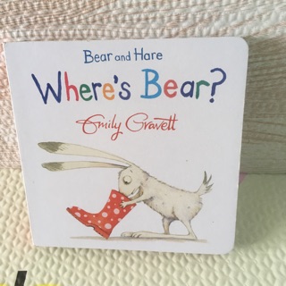 Bear and Hare  Where’s Bear? (board book เล่มใหญ่)