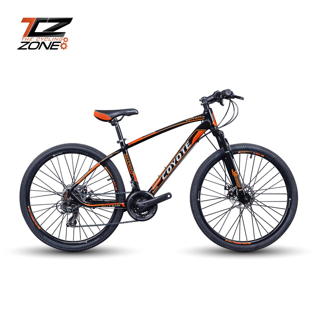 COYOTE จักรยานเสือภูเขา รุ่น KENNEDY 26 นิ้ว ตัวถัง อลูมิเนียม ไซส์ 16 นิ้ว เกียร์ SHIMANO 24 สปีด ส