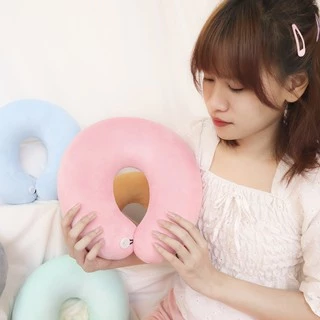 Ocean toys ลิขสิทธิ์แท้ หมอนรองคอ สีพาสเทล มินิมอล