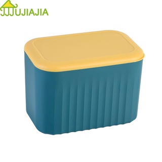 jujiajia กล่องกระดาษทิชชู่รับน้ำหนักแบบติดผนังกันน้ำฟรี Punch