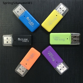 (Spring) เครื่องอ่านการ์ดหน่วยความจํา Usb Sd Mmc 480Mbps สําหรับแล็ปท็อป คอมพิวเตอร์