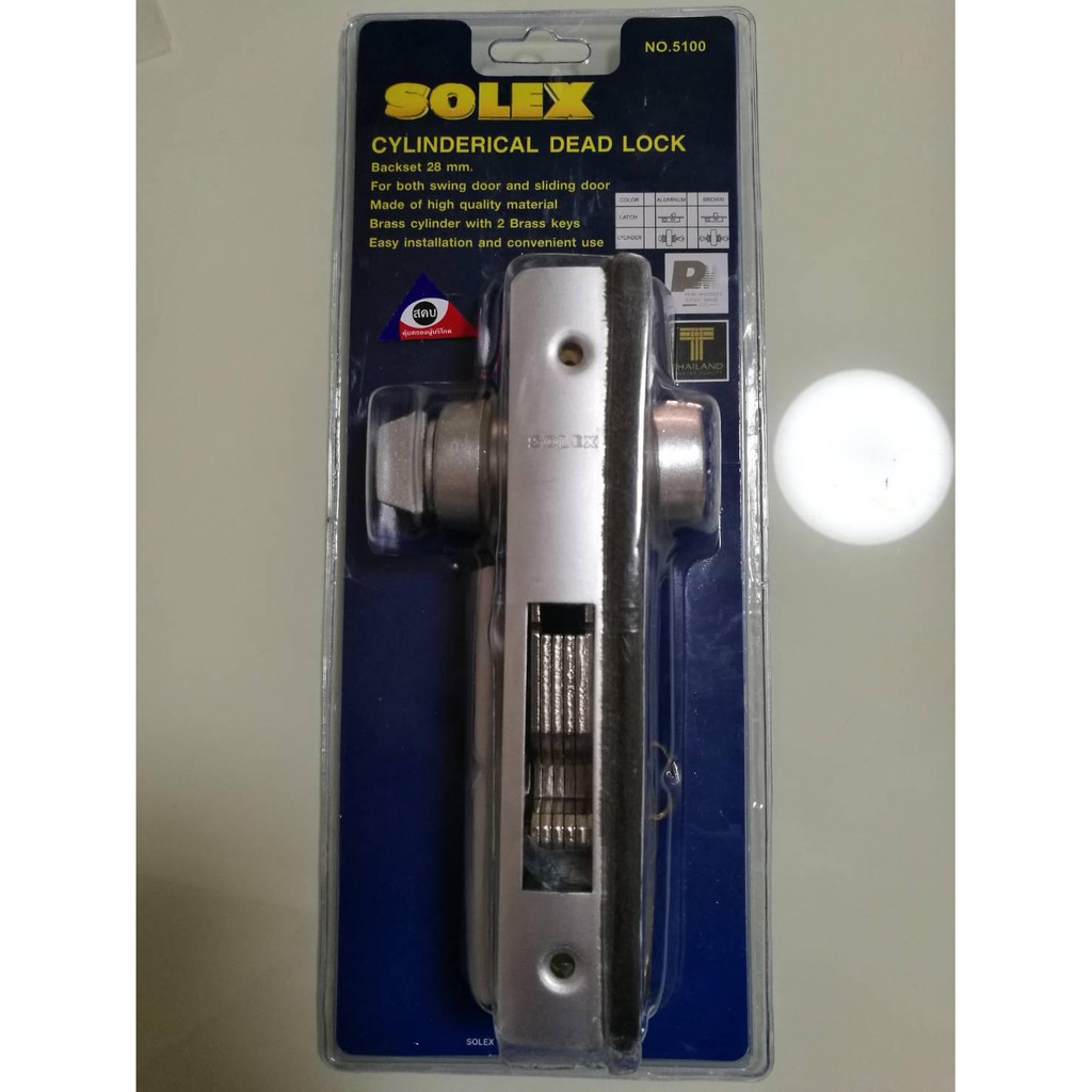 SOLEX กุญแจบานสวิง บานเลื่อน แบบมือบิด รุ่น 5100HT