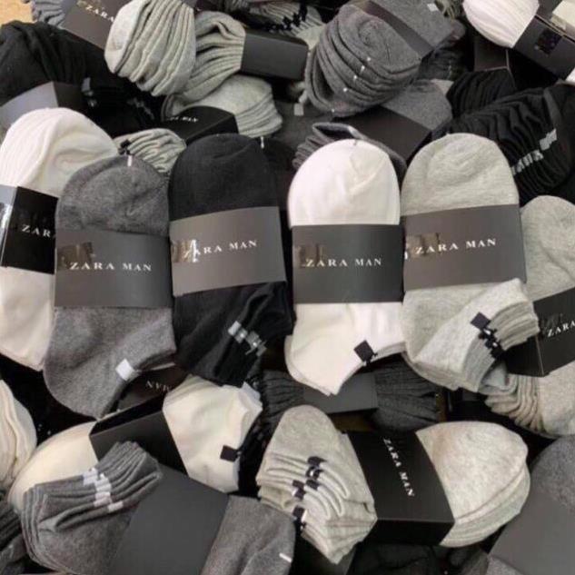 ~มีจําหน่ายในถุงเท้าผู้ชาย ZARA MAN LOT OF 10 PAIRS OF ZARA MAN มีให้เลือก 4 สี