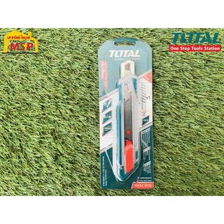 Total โททอล มีดคัตเตอร์ แบบกดล็อค 18มม. THT511816 คัตเตอร์ คัตเตอร์อเนกประสงค์ รุ่นงานหนัก