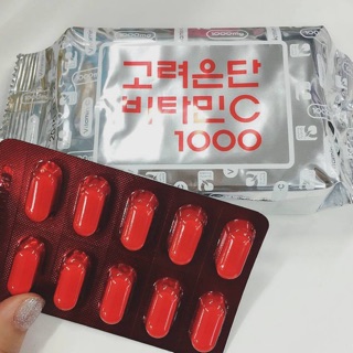 แท้/พร้อมส่ง Vitamin C Eundan วิตตามินซีเกาหลี 1,000 มิลลิกรัม 60 เม็ด โคเรีย อึนดัน