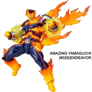 [แท้/Pre Order] Endeavor - Amazing Yamaguchi (#028) - Boku no Hero Academia - Revoltech (Kaiyodo) / BHA MHA