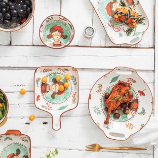 Fairly tale girl tableware