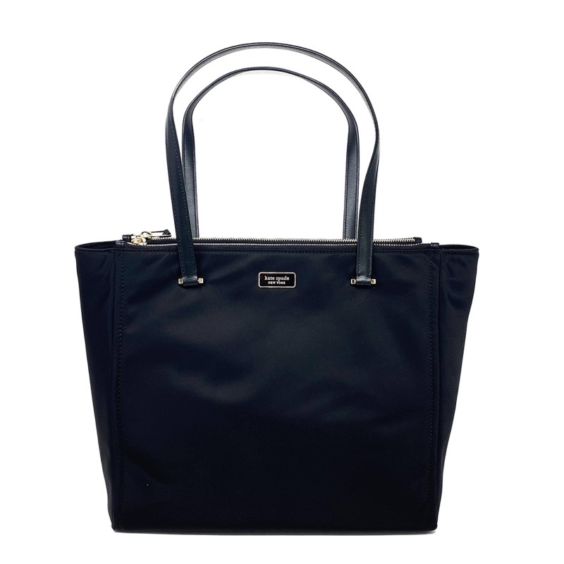 ♠️ Kate Spade  New York Dawn Nylon Tote  Bag (Black)