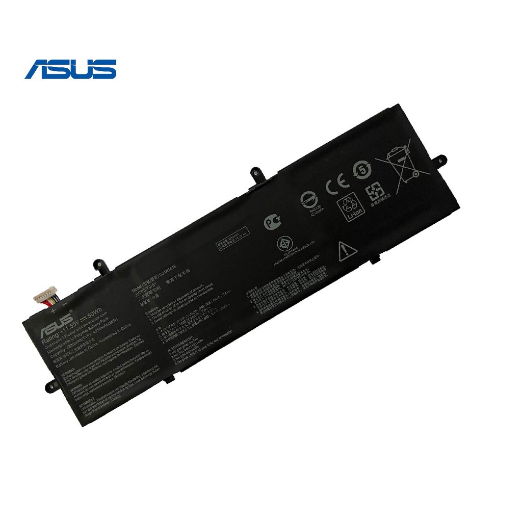 (ส่งฟรี ประกัน 1 ปี) Asus แบตเตอรี่ Asus ZenBook Flip UX362 Q326FA-BI7T13 UX362FA Q326FA C31N1816 ขอ