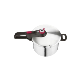 [TFBDAD1่รับเงินคืน15%] Tefal หม้ออัดแรงดัน ความจุ 6 ลิตร Secure Neo Brushed Red รุ่น P2530750 หม้อแรงดันtefal หม้อแรงดันไฟฟ้า