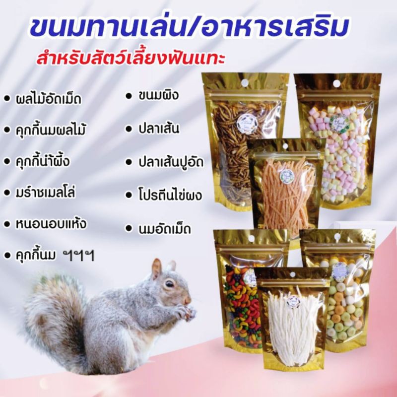 อาหาร-ขนมชูก้าไรเดอร์ ขนมแฮมส์เตอร์ ขนมสัตว์เลี้ยง ชูก้า-กระรอก-เม่นแคระ-แฮมส์เตอร์และสัตว์ฟันแทะ