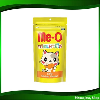 ขนมแมวรสกุ้ง 50 กรัม (3ซอง) มีโอ Me-O Cat Treats Shrimp ขนมแมว อาหารแมว อาหารสัตว์ ขนมสัตว์