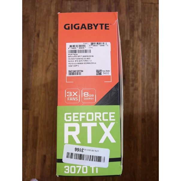 Gigabyte GeForce RTX 3070 Ti Gaming OC 8GB Graphics Card