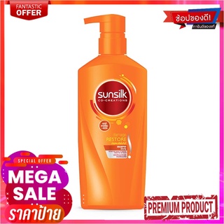 ซันซิล แชมพู สูตรฟื้นฟูบำรุงผมเสียในทันที 450 มล.Sunsilk Damage Restore Shampoo 450 ml