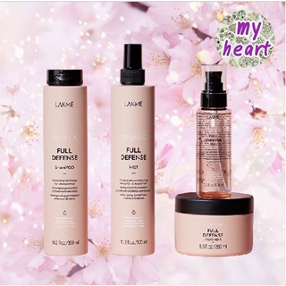 Lakme Teknia Full Defense Shampoo/Treatment/Mist/Serum 100/250/300 ml. สำหรับผมชี้ฟูจัดทรงยาก อ่อนโยนต่อหนังศีรษะ